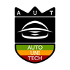 Эксклюзивный тюнинг автомобилей в Казахстане «Auto Uni Tech». Центральный элемент логотипа включает в себя монограмму из трех букв «А», «U», «T»