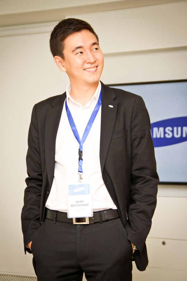Дияр Досхожаев, Samsung Electronics KZ and Central Asia: Мы все болеем Samsung!